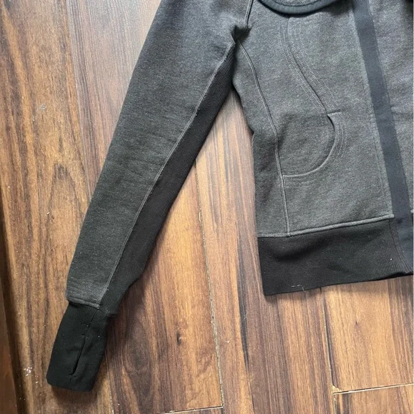 Lululemon Scuba Hoodie Detachable Hood Sz 4 - Picture 4 of 15